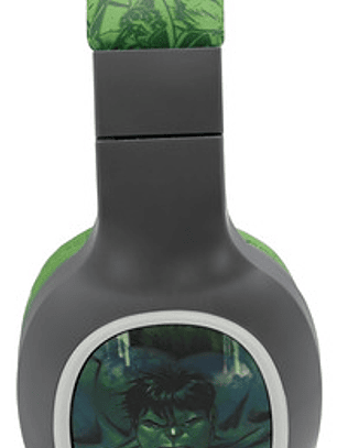 Audífonos Marvel Avenger Teen Hulk Fj Color Verde Musgo