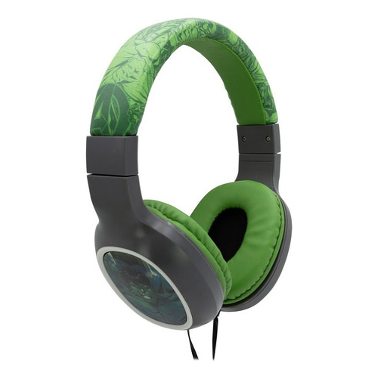 Audífonos Marvel Avenger Teen Hulk Fj Color Verde Musgo 2