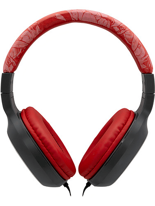 Audífono Teen Iron Man Alámbrico Color Rojo