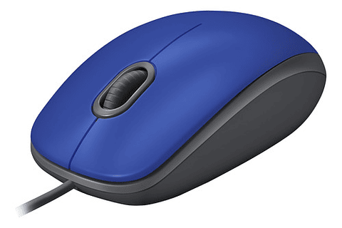 Mouse Alambrico Usb Logitech M110 Blue Silencioso Color Azul Azul