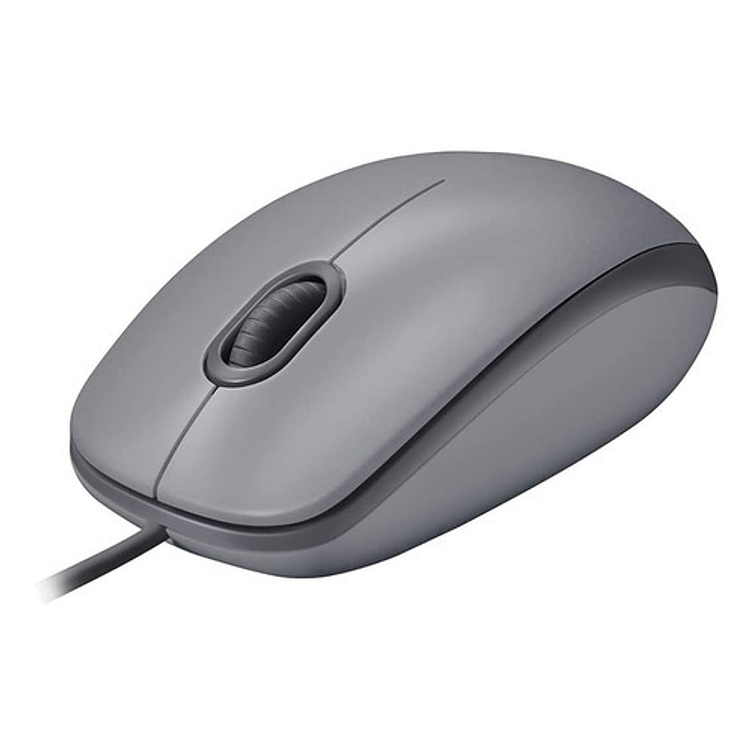 Mouse Logitech M110 Silent Gris Alambrico Color Gris Medio Gris Medio 4