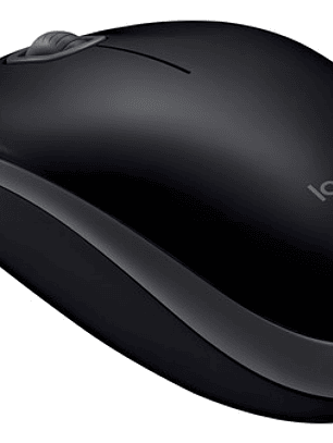 Ratón Usb Logitech M110, Silencioso, Con Cable, Negro Negro Y Gris