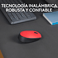 Mouse Inalambrico Logitech M170 Rojo - Miniatura 2