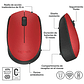 Mouse Inalambrico Logitech M170 Rojo - Miniatura 6