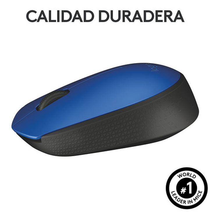 Mouse Inalambrico Logitech M170 Azul 5