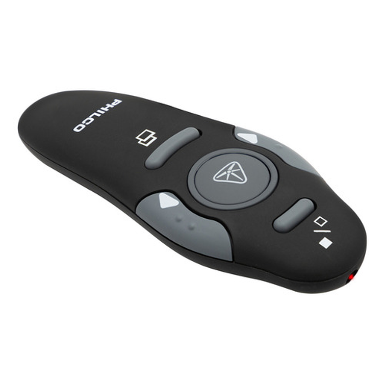 Presentador Y Puntero Láser 0300 Micro Usb Negro Philco 1