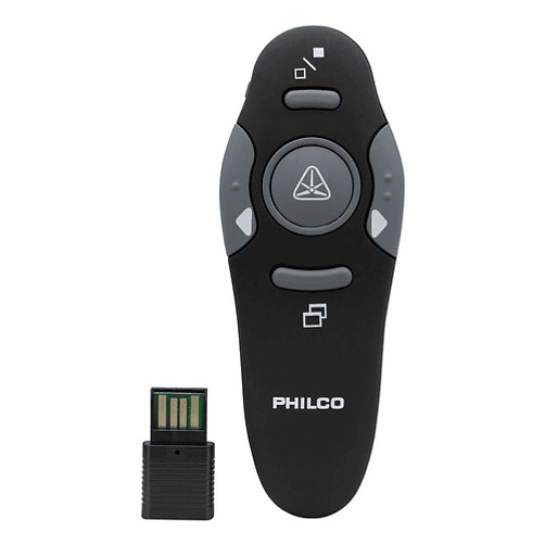 Presentador Y Puntero Láser 0300 Micro Usb Negro Philco 7