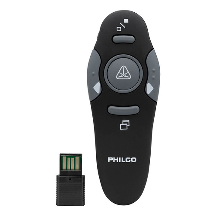 Presentador Y Puntero Láser 0300 Micro Usb Negro Philco 7