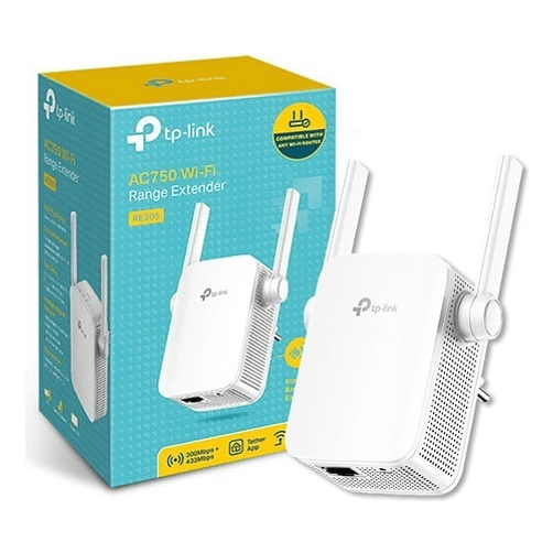 Extensor Repetidor Wifi Dual Band Ac750 Tp-link Re205 Blanco 1