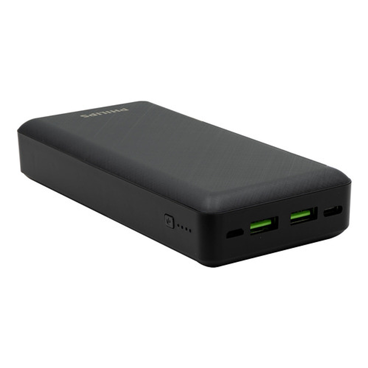 Powerbank Philips 20k Mah 22.5 Fast Chg Usb-c Dlp8790hb/95 Color Negro 2