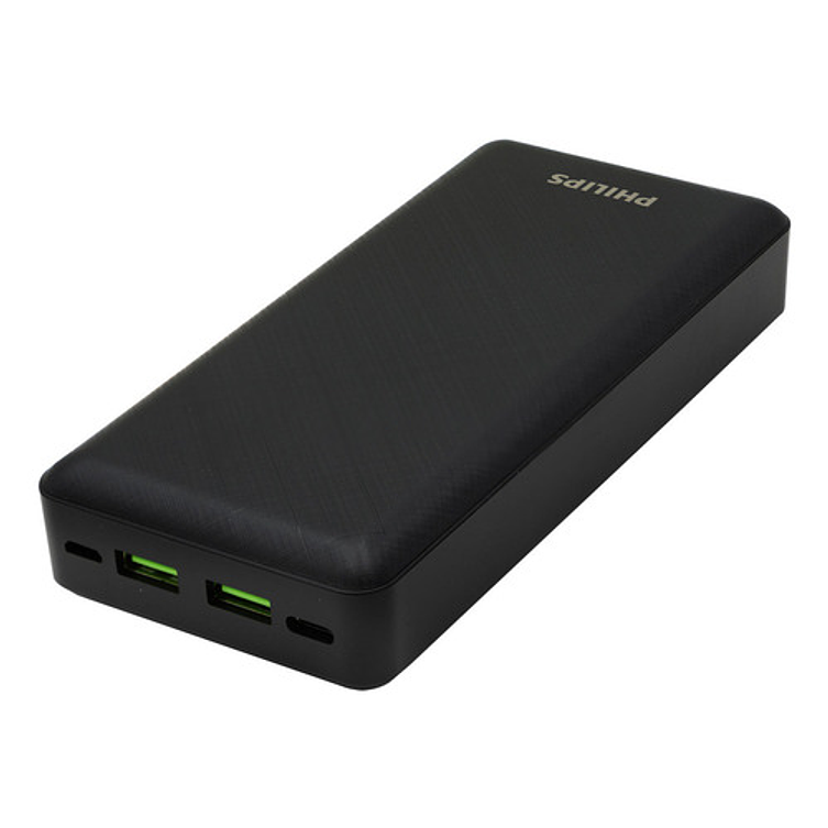 Powerbank Philips 20k Mah 22.5 Fast Chg Usb-c Dlp8790hb/95 Color Negro 4