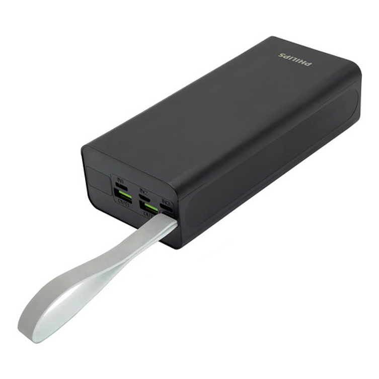 Cargador Portatil Philips Dlp9790hb/95 30000mah 22.5w Negro Negro 1