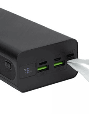 Cargador Portatil Philips Dlp9790hb/95 30000mah 22.5w Negro Negro