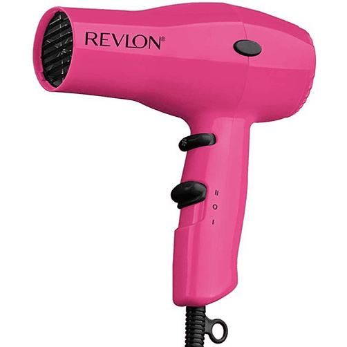 Secadora Ionica Y Compacta Revlon Essentials Rosa 1875 W Rosa 1