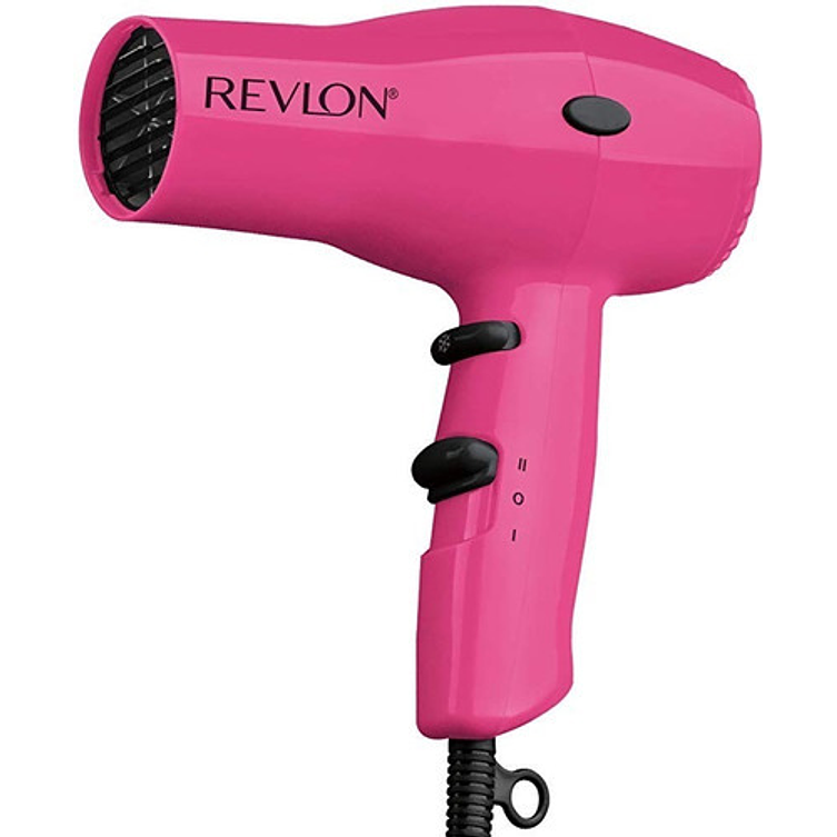 Secadora Ionica Y Compacta Revlon Essentials Rosa 1875 W Rosa 1