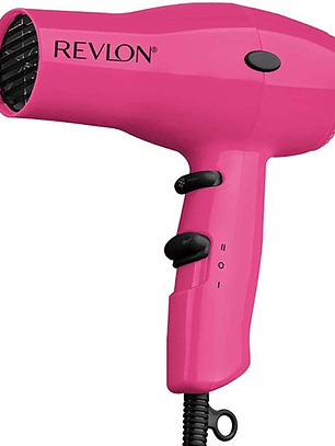Secadora Ionica Y Compacta Revlon Essentials Rosa 1875 W Rosa