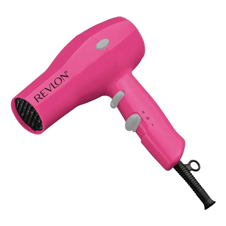 Secadora Ionica Y Compacta Revlon Essentials Rosa 1875 W Rosa 2