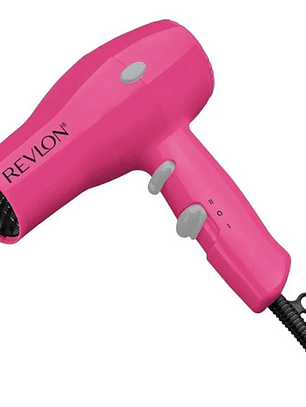 Secadora Ionica Y Compacta Revlon Essentials Rosa 1875 W Rosa