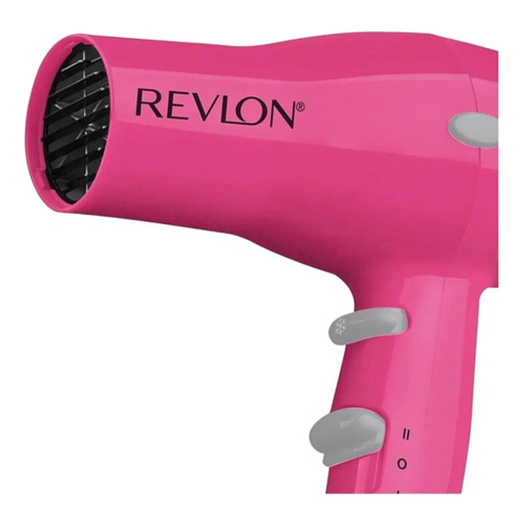 Secadora Ionica Y Compacta Revlon Essentials Rosa 1875 W Rosa 3