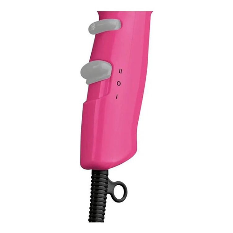 Secadora Ionica Y Compacta Revlon Essentials Rosa 1875 W Rosa 4