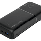 Bateria Externa De Carga Rápida 20w 20.000 Mah Dusted Negra Color Negro - Miniatura 1