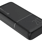 Bateria Externa De Carga Rápida 20w 20.000 Mah Dusted Negra Color Negro - Miniatura 2
