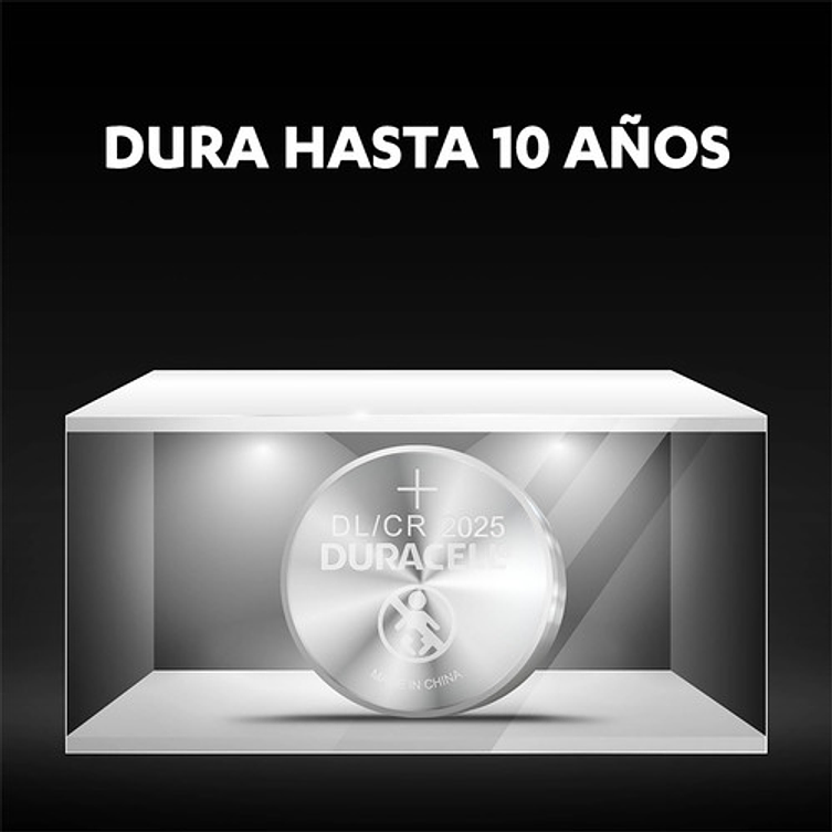 Pila Botón Duracell Cr2025 Tira X 5 Unidades 4