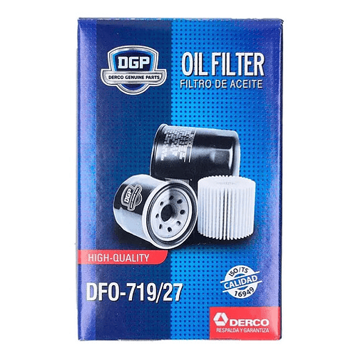 Filtro De Aceite Dgp W719/27 Ford Ecosport 1.6 2003-2015 1
