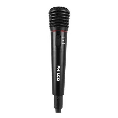 Microfono Karaoke Alambrico Inalambrico Philco Wm-308  Negro 2
