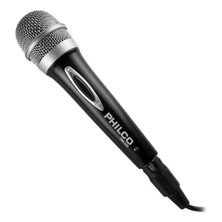 Micrófono Philco DM-250 Metalizado Unidireccional 1