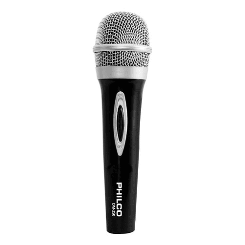 Micrófono Philco DM-250 Metalizado Unidireccional 2