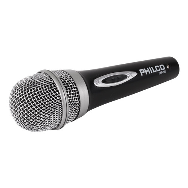 Micrófono Philco DM-250 Metalizado Unidireccional 3