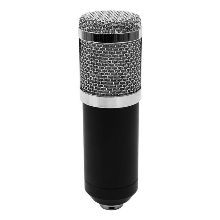 Microfono Philco Studio De Condensador Hi Fi + Soporte Negro 4