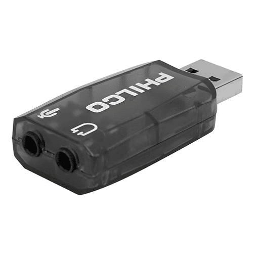 Tarjeta De Sonido Usb Philco Au100 1