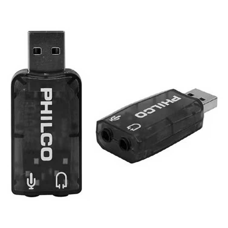 Tarjeta De Sonido Usb Philco Au100 2
