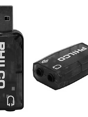 Tarjeta De Sonido Usb Philco Au100