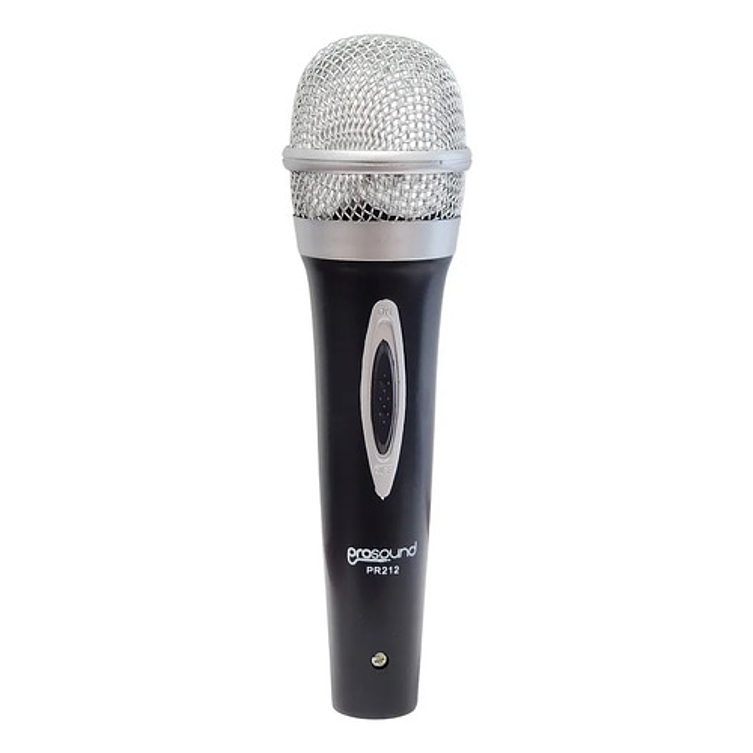 Micrófono Dinámico Prosound Pr212 Con Cable Negro 1