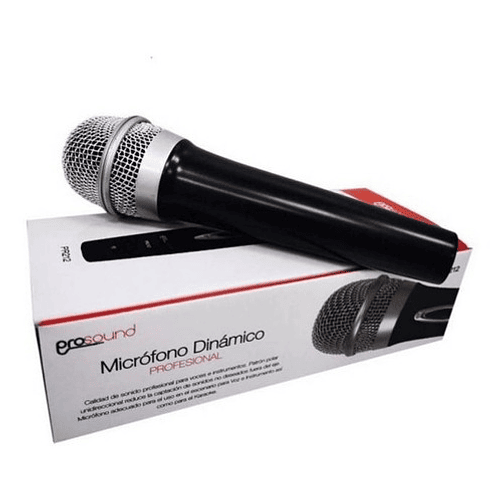 Micrófono Dinámico Prosound Pr212 Con Cable Negro 4