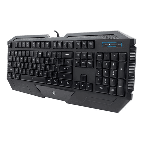 Teclado Gamer Hp K130 Inglés Negro Membrana 1