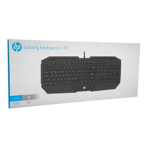 Teclado Gamer Hp K130 Inglés Negro Membrana 2