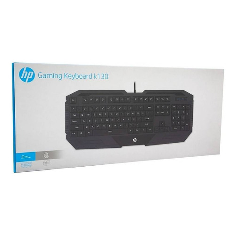 Teclado Gamer Hp K130 Inglés Negro Membrana 2