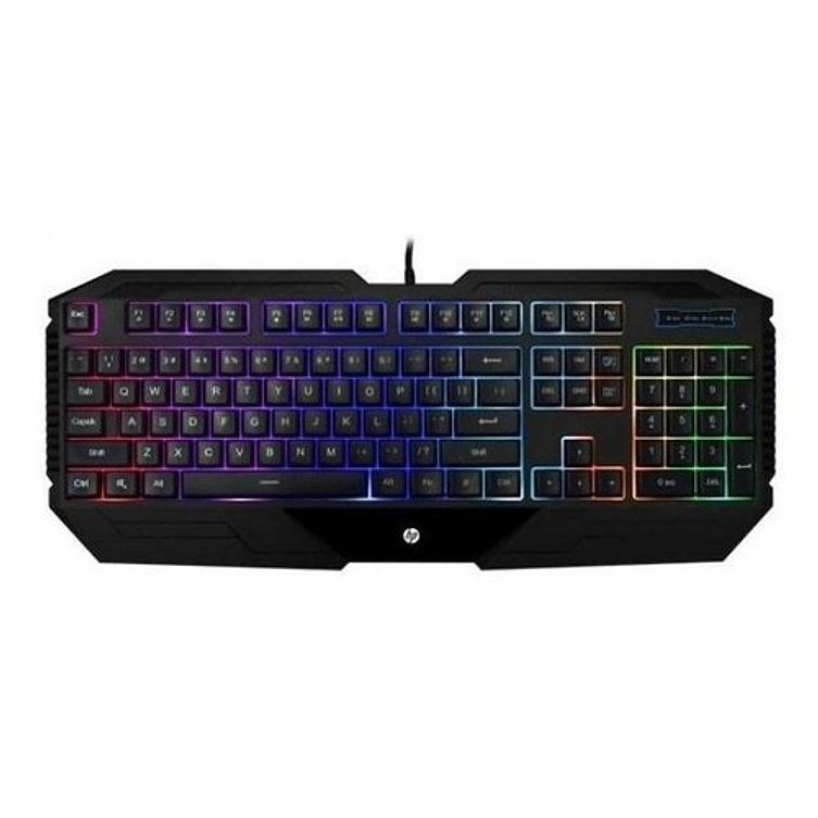 Teclado Gamer Hp K130 Inglés Negro Membrana 4