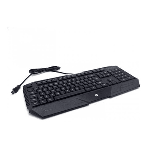 Teclado Gamer Hp K130 Inglés Negro Membrana 5