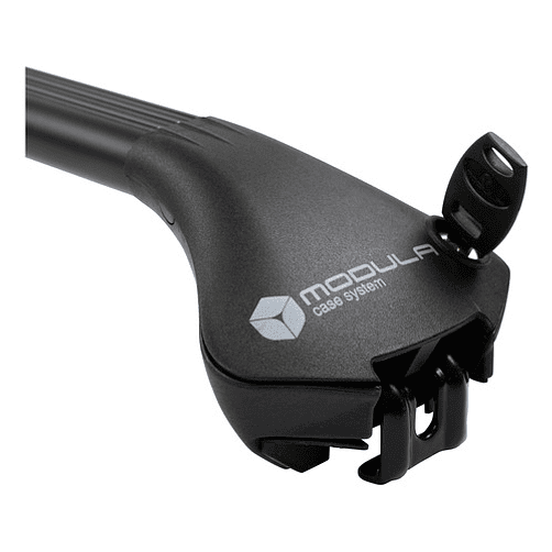 Barra Portaequipaje Modula Modelo Oval Color Negro 1