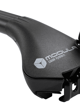 Barra Portaequipaje Modula Modelo Oval Color Negro