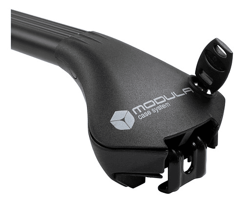 Barra Portaequipaje Modula Modelo Oval Color Negro