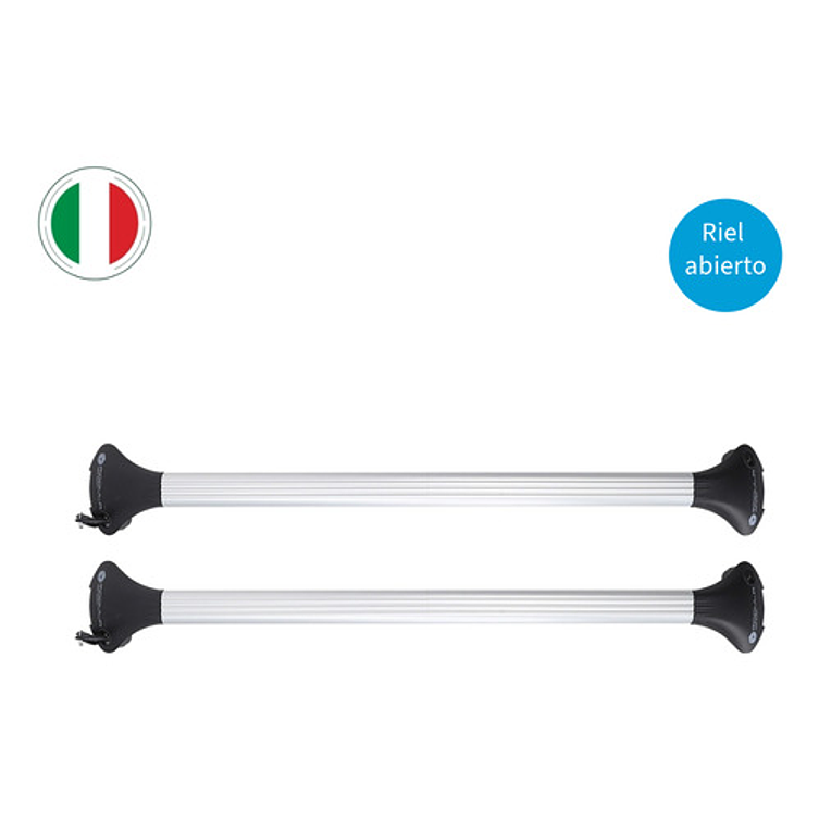 Barra Portaequipaje Modula Modelo Oval Color Negro 5