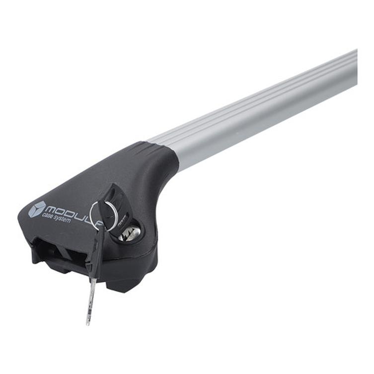 Barra Portaequipaje Modula Modelo Oval Color Plata 1