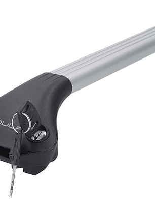 Barra Portaequipaje Modula Modelo Oval Color Plata