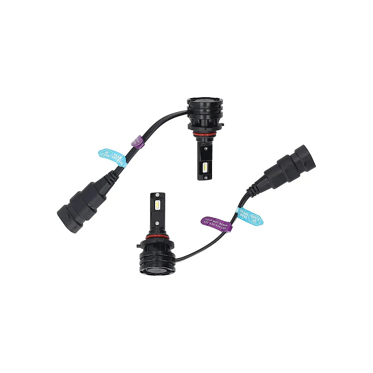 Set de Ampolletas LED HB3/9005 de 12/24v y 25w 6000lm M2 Base P20d 1